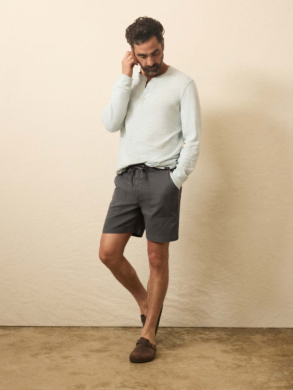 Dune Utility Short - Graphite Tide