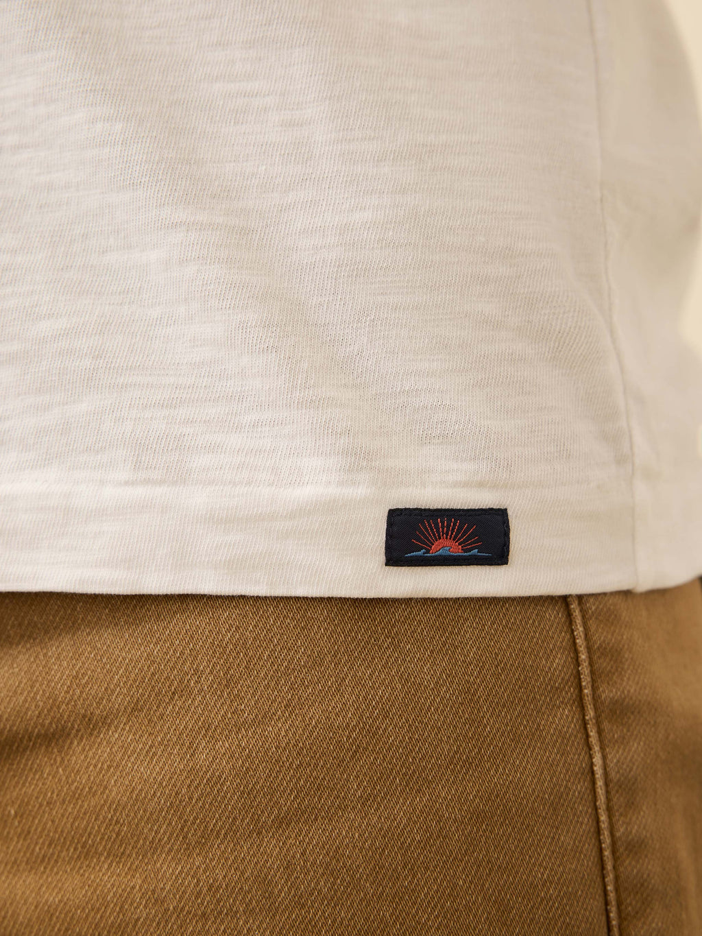Nazare Sunwashed Tee - White