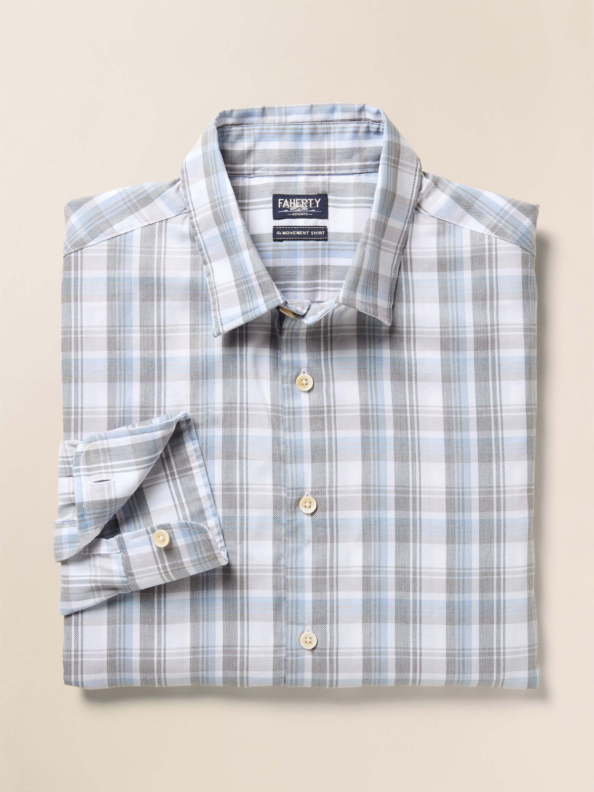 Movement™ Monterey Shirt - Morning Mist Plaid