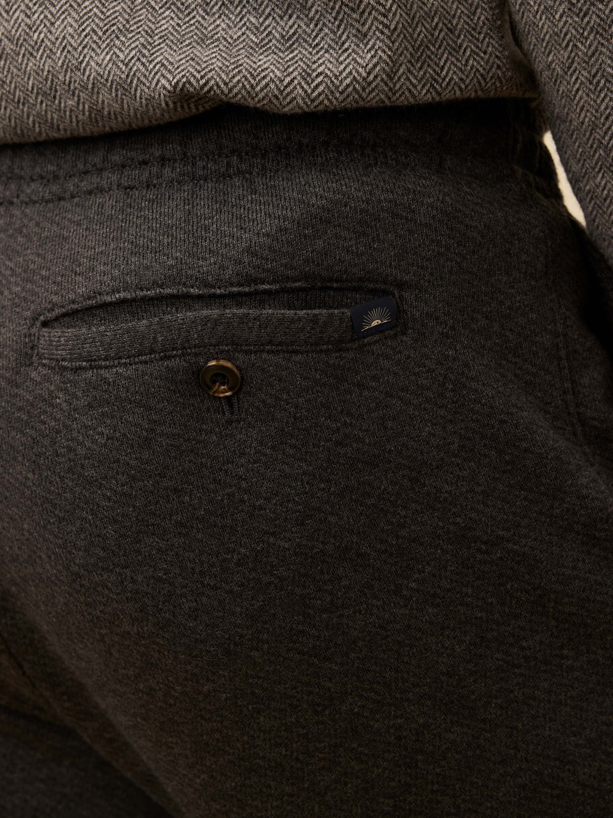 Inlet Jogger Pant - Black Sky Melange
