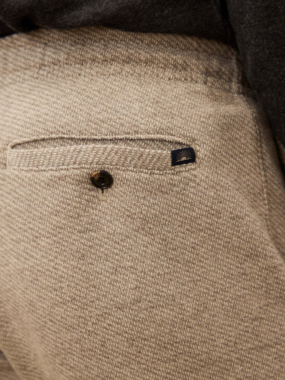 Inlet Jogger Pant - Ivory Hill Melange