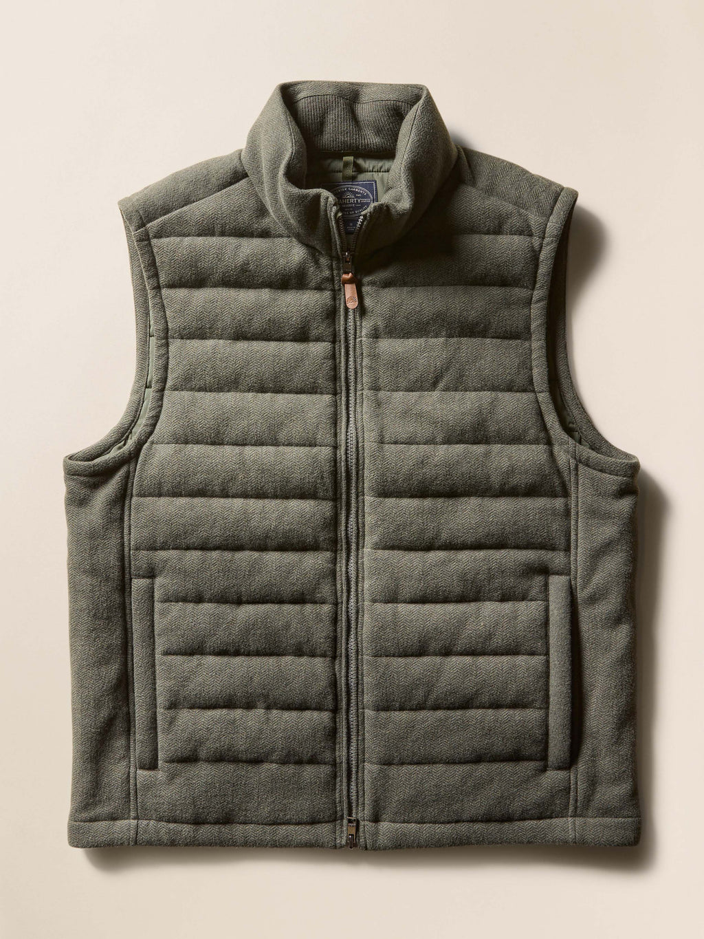 Teton Valley Vest - Olive Lake Herringbone