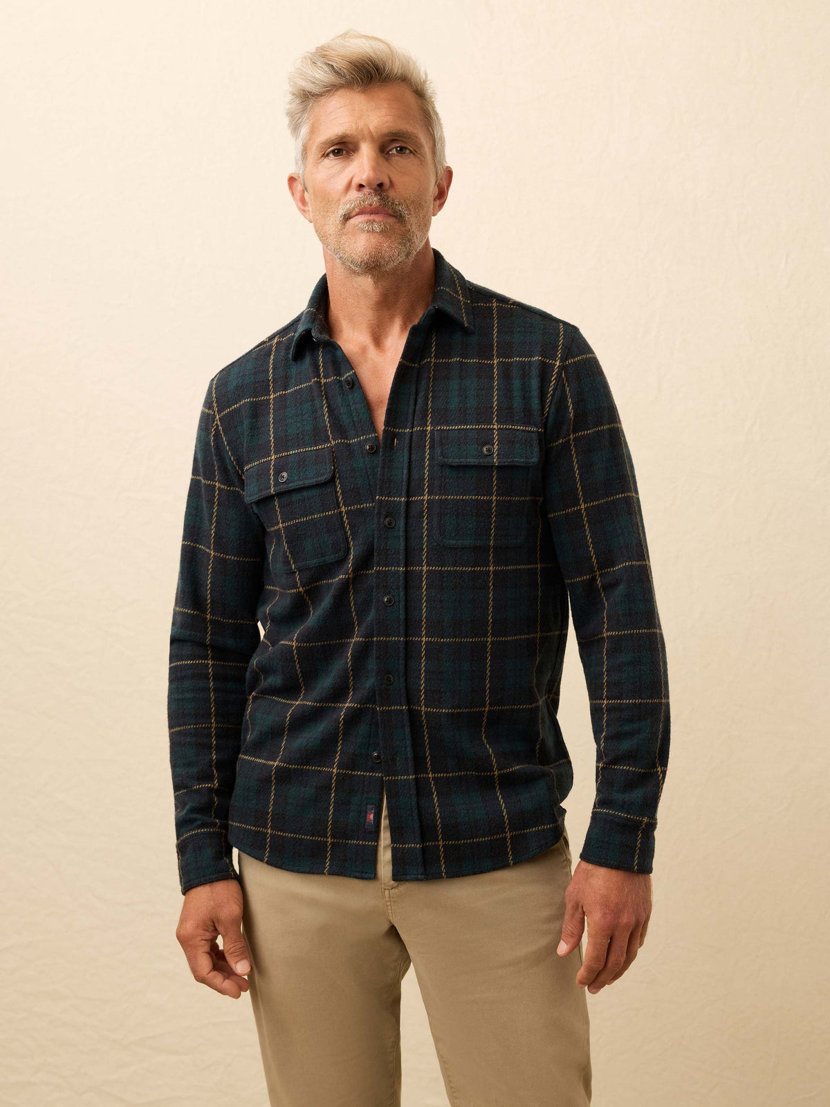 Legend™ Sweater Shirt - Lodge Blackwatch Plaid