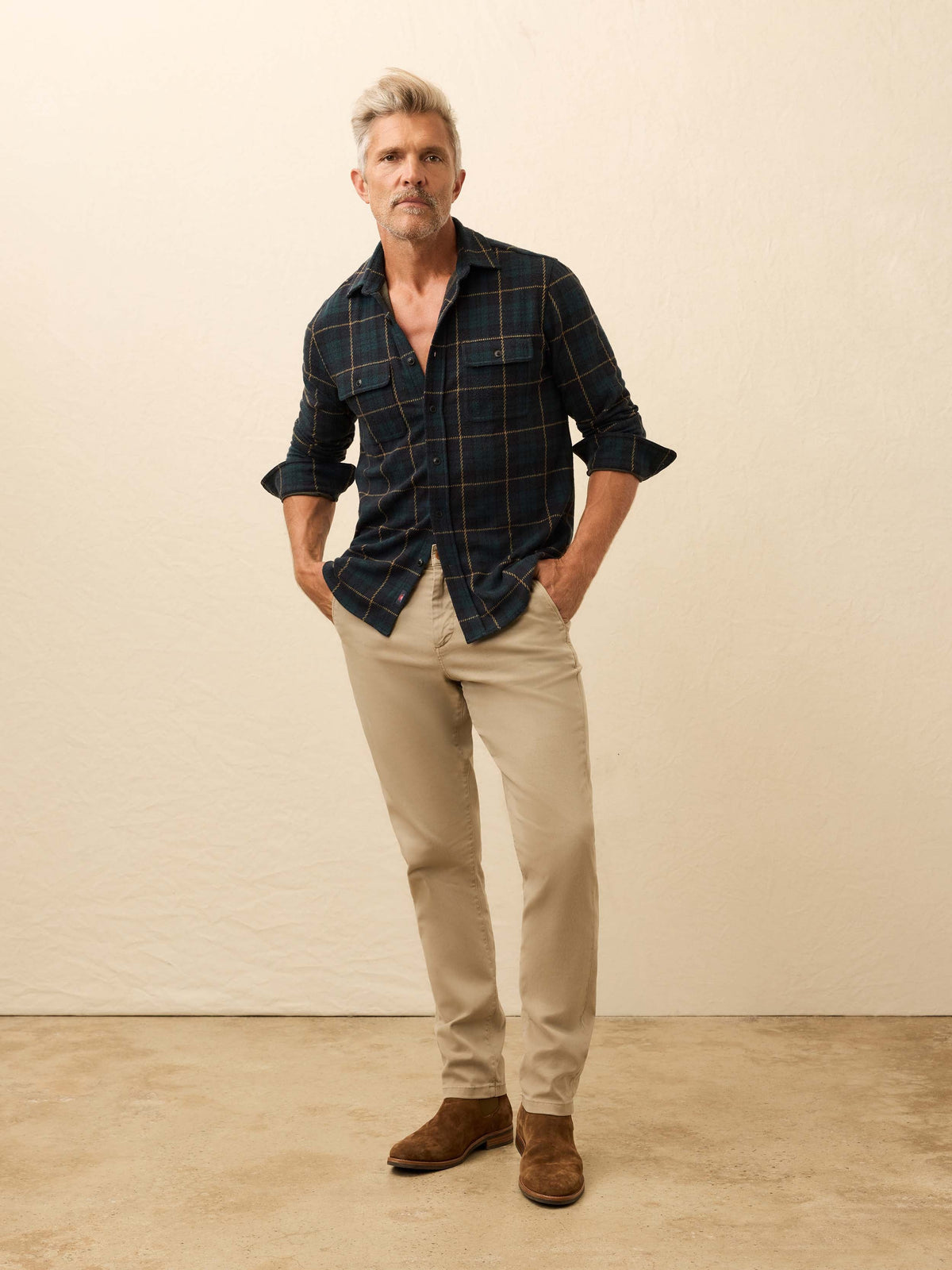 Legend™ Sweater Shirt - Lodge Blackwatch Plaid