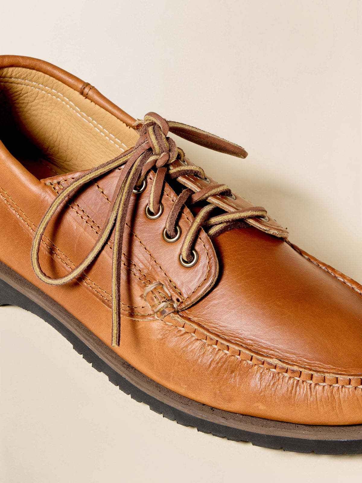 Quoddy Maliseet - Whiskey Black Mini Lug