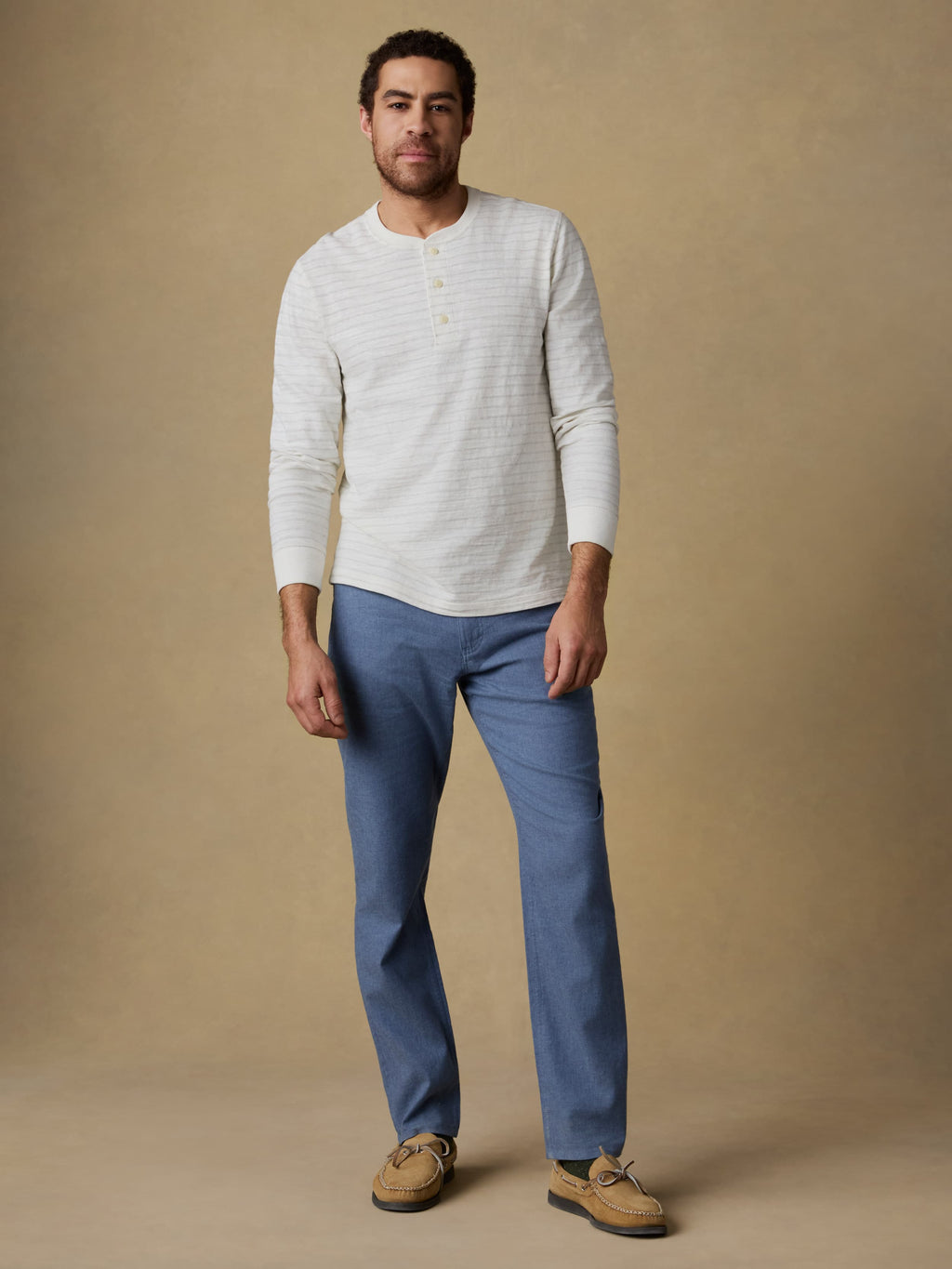 Movement™ Linen 5-Pocket Pant - Dusk Blue