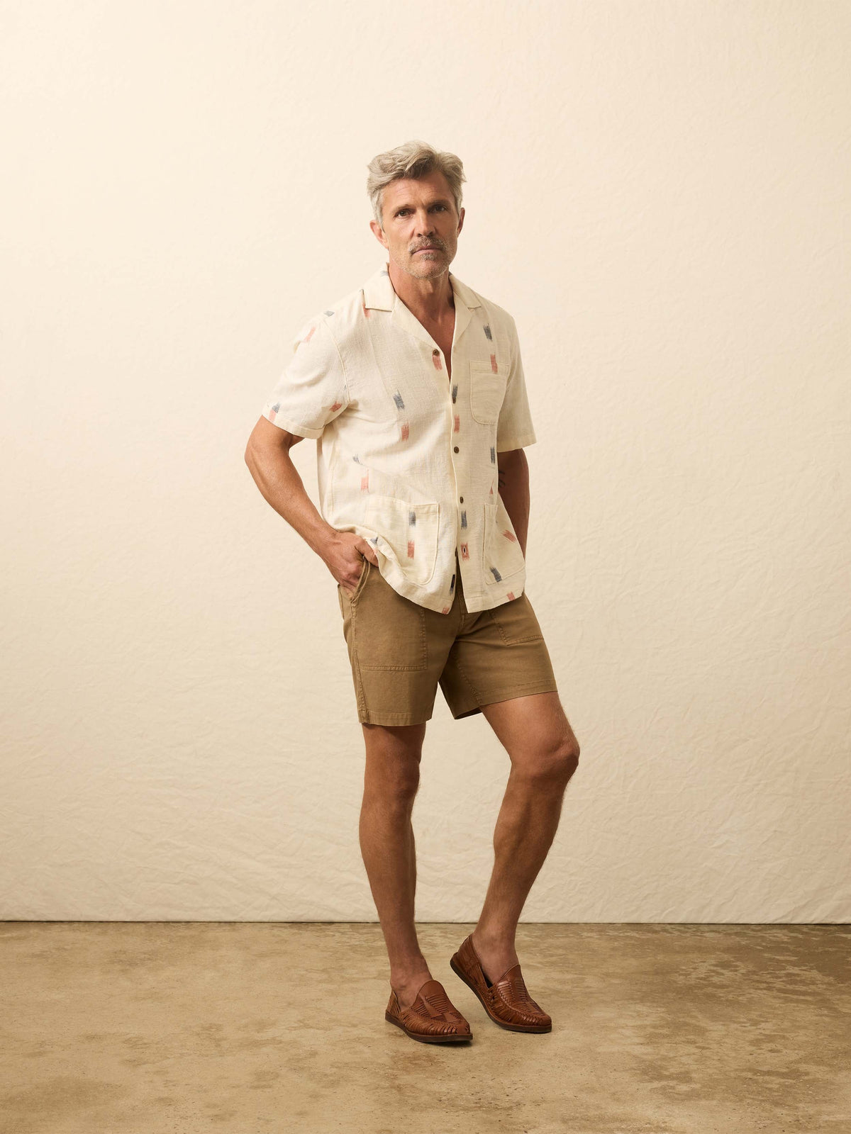 Dune Utility Short - Wood Bark