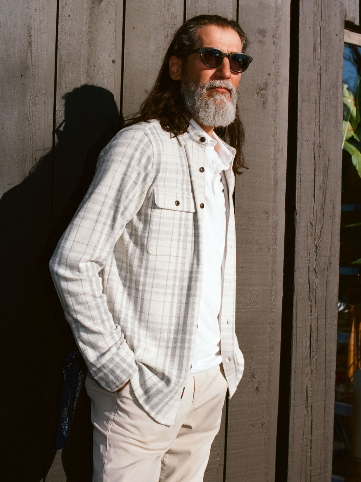 Legend™ Sweater Shirt - Cloud Ridge Plaid
